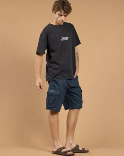 Jacks Limit Cargo Walk Shorts Slate Blue Best