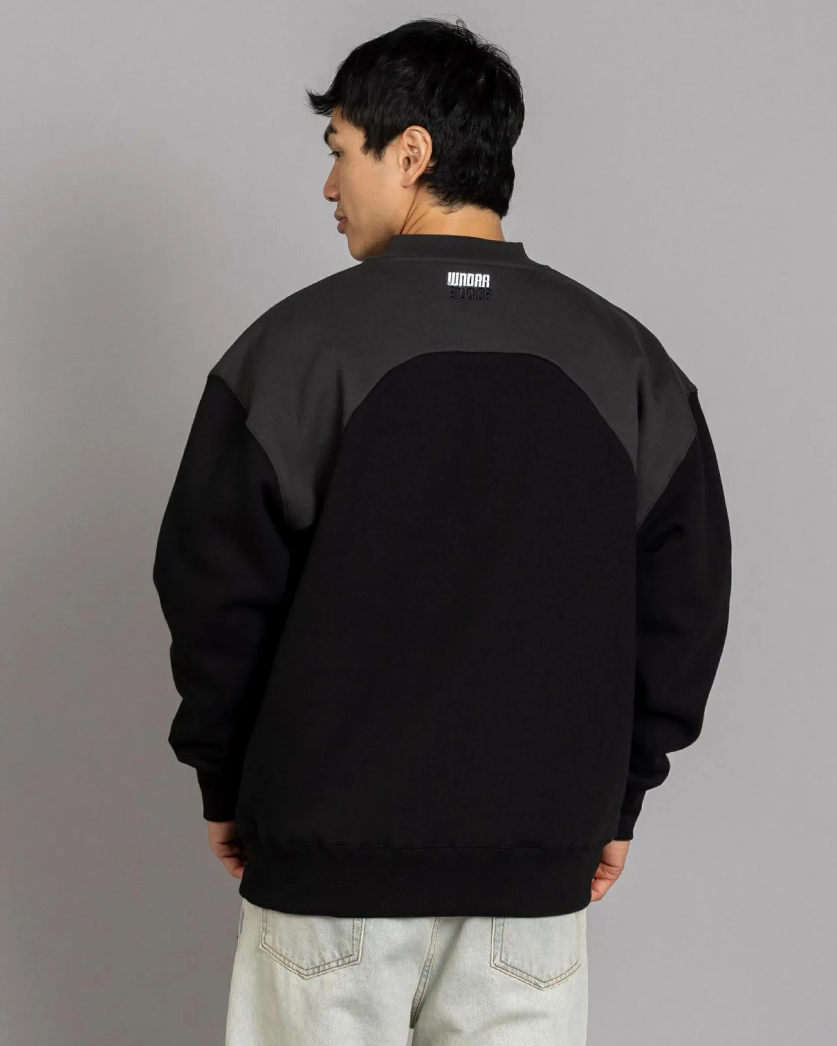 Wndrr Limitz Panel Sweatshirt Black Best