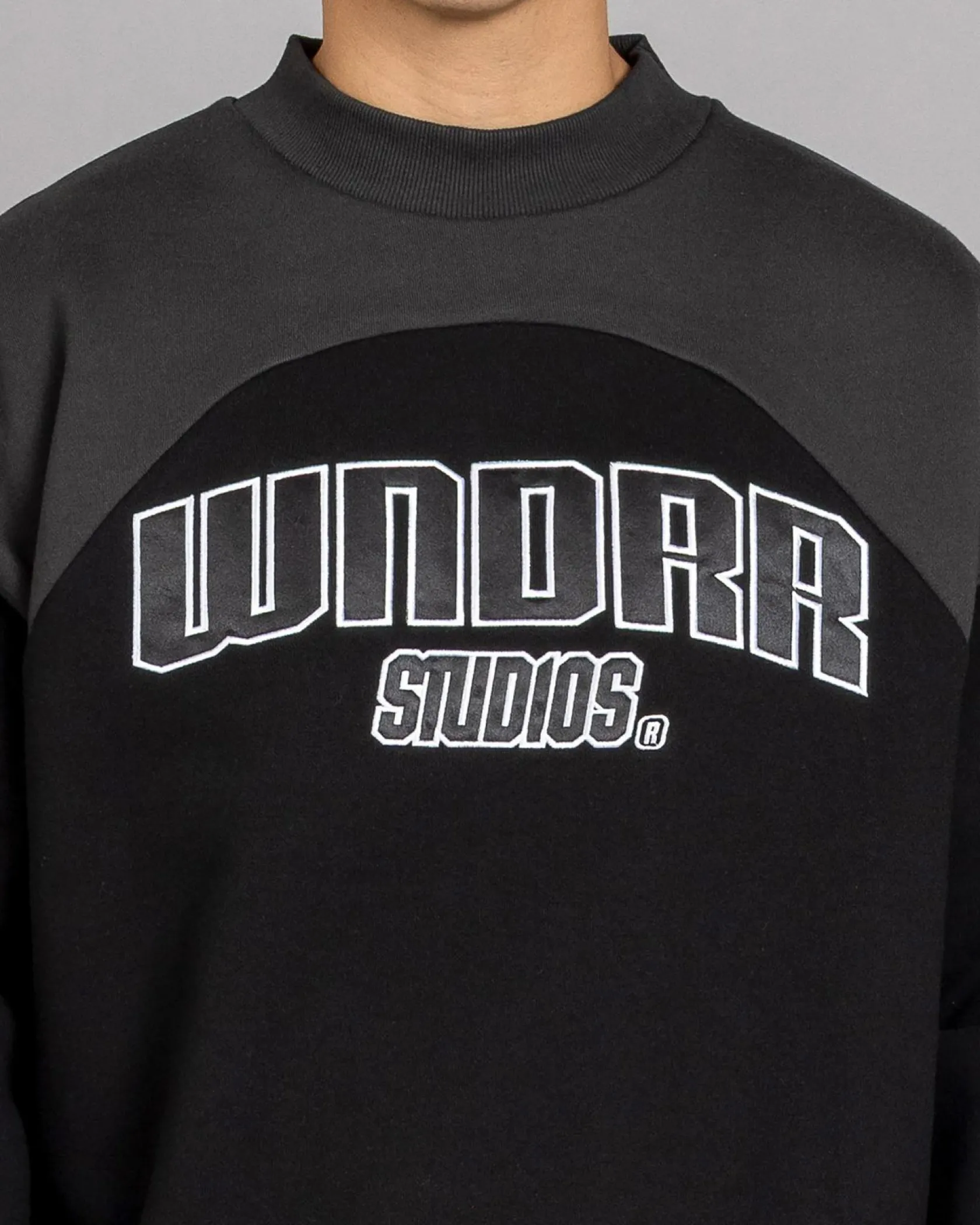 Wndrr Limitz Panel Sweatshirt Black Best