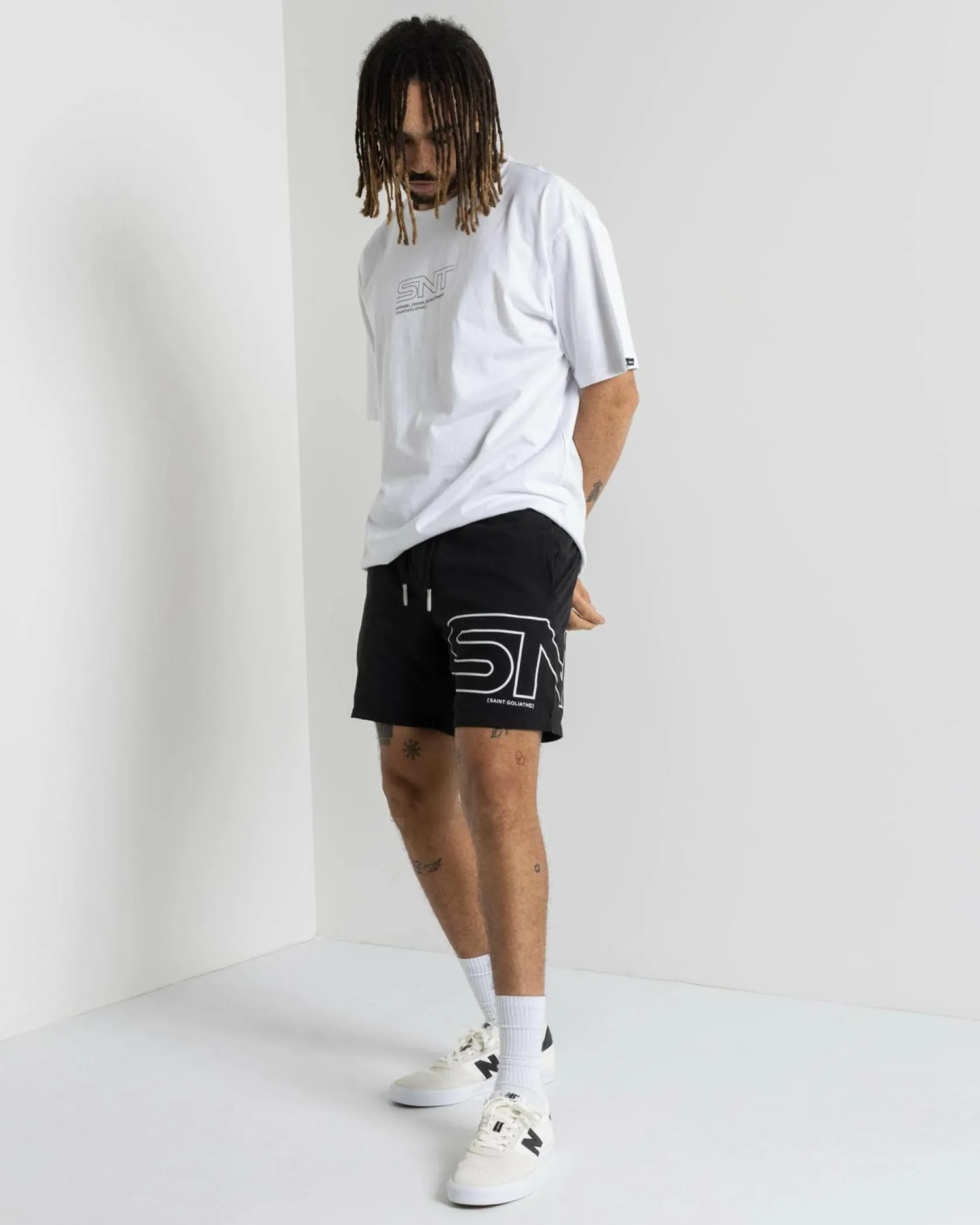 St. Goliath Link Volley Shorts Black Best