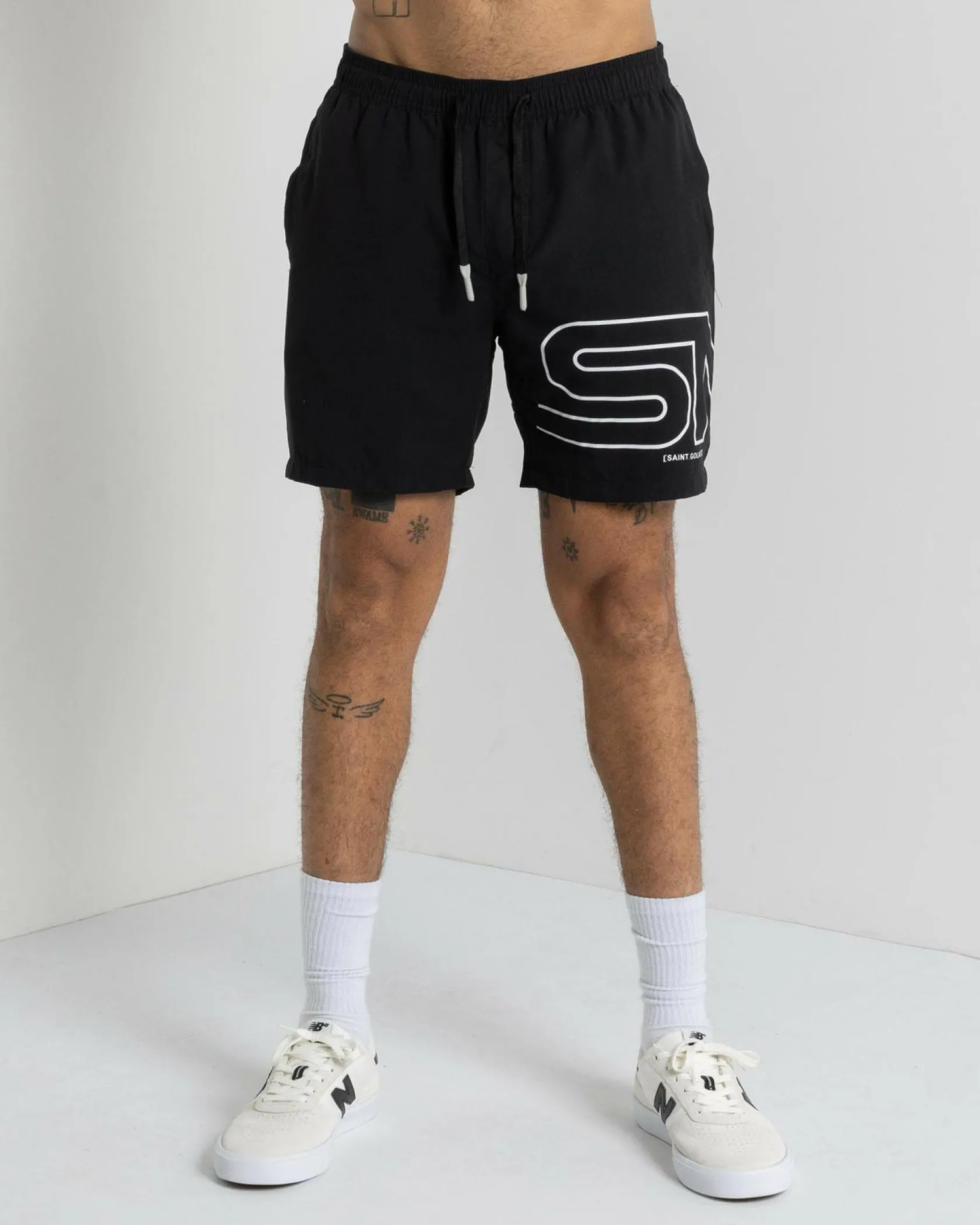 St. Goliath Link Volley Shorts Black Best