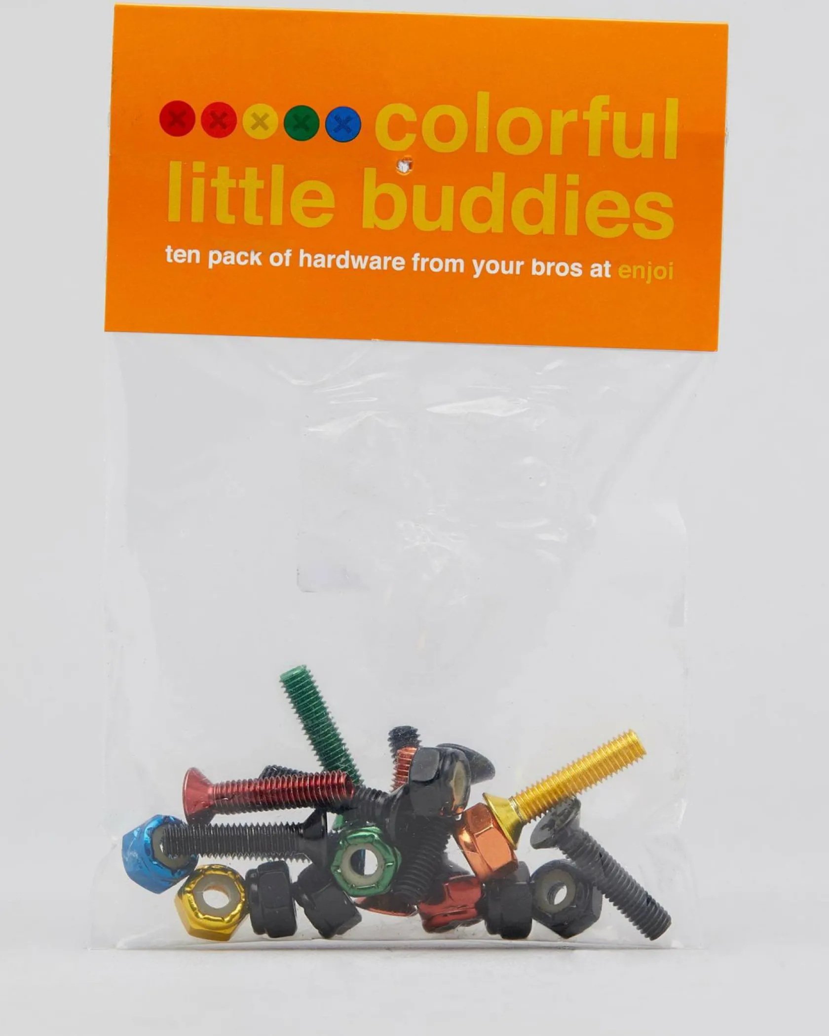 Enjoi Little Buddies 1" Bolts Multi Online