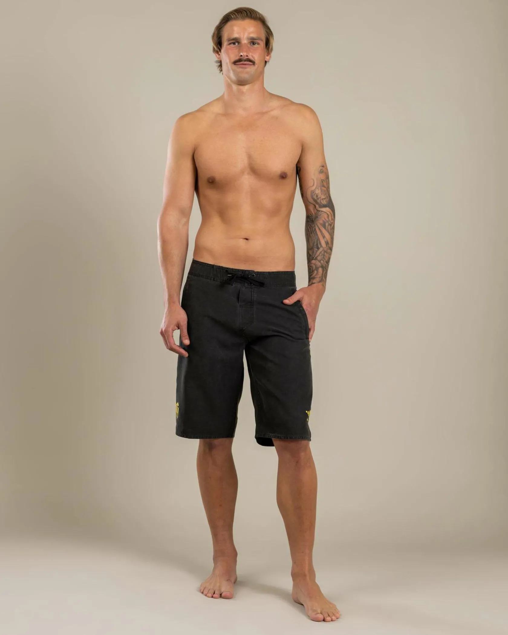 Jetpilot Live Fast Board Shorts Washed Black Discount