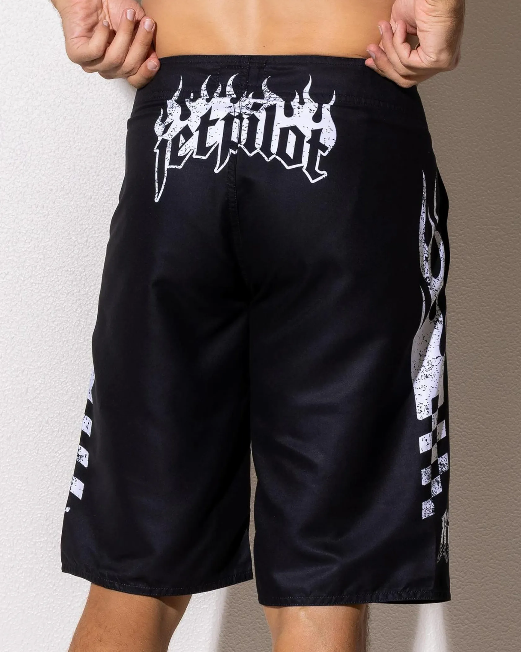 Jetpilot Live Fast Board Shorts Black New