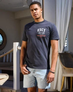 Kiss Chacey Live Forever Relaxed T-Shirt Pigment Asphalt Online
