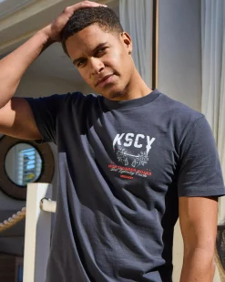 Kiss Chacey Live Forever Relaxed T-Shirt Pigment Asphalt Online