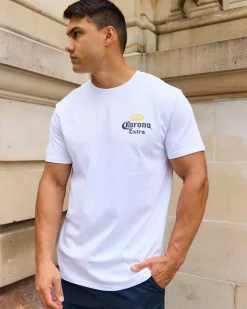 Corona Living T-Shirt White Outlet