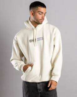 Thrills Locked In Slouch Hoodie Heritage White Outlet