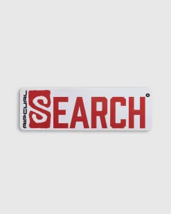 Rip Curl Logo Sticker Black/red Outlet