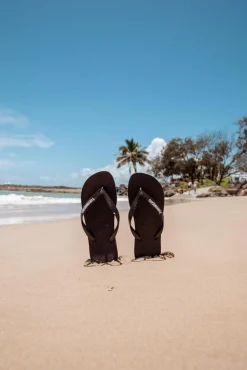 Havaianas Logo Thongs Black/white Best