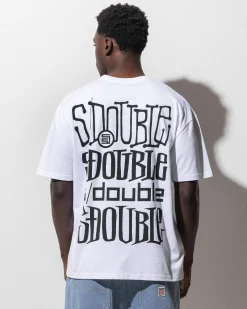 S-Double Logofest T-Shirt White Hot