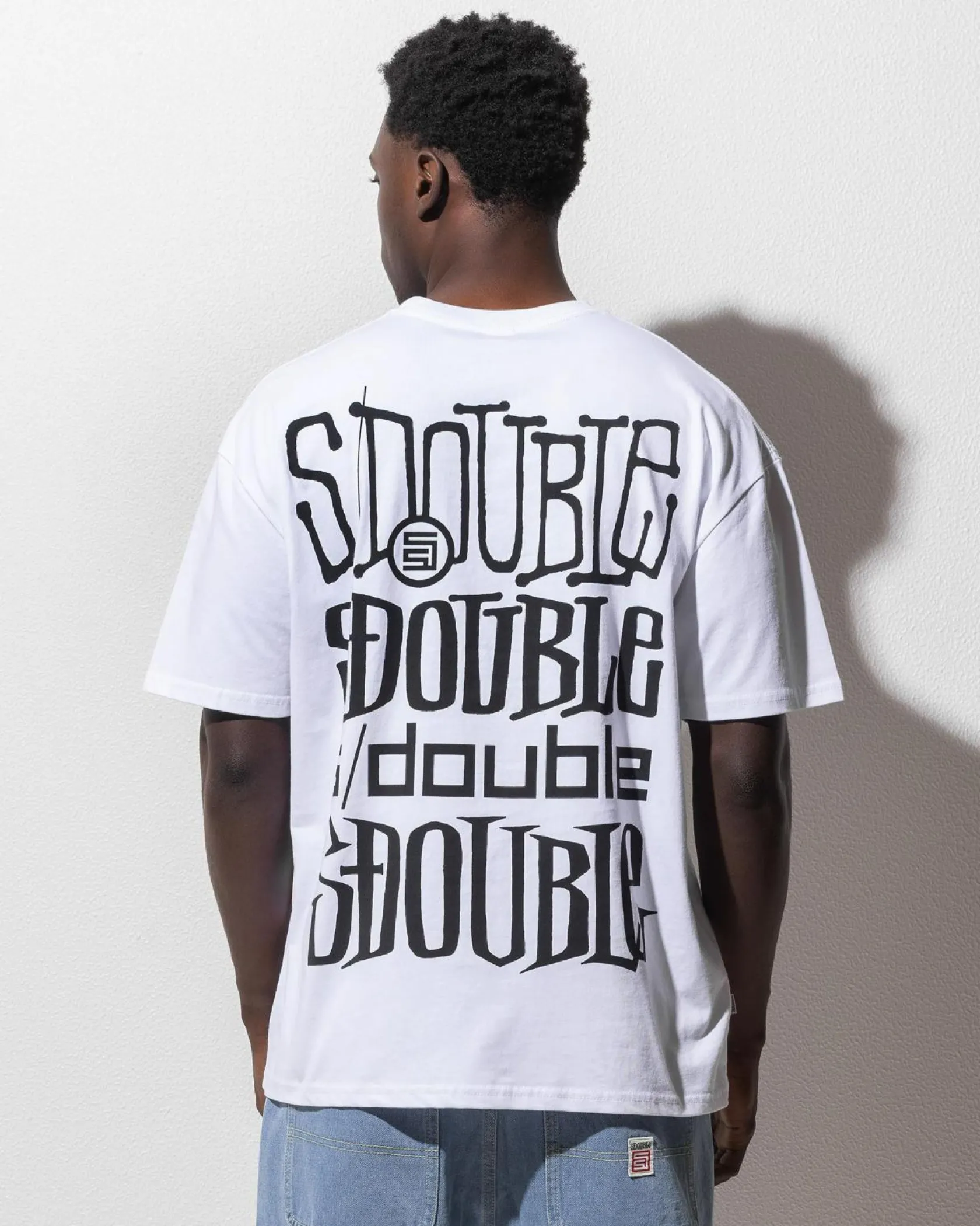 S-Double Logofest T-Shirt White Hot