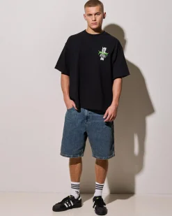 Worship Supplies Logorama Oversized T-Shirt Black Best