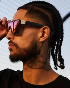 Sin Eyewear Loose Cannon Sunglasses Pink Flash