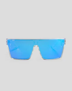 Sin Eyewear Loose Cannon Polarised Sunglasses Crystal/ Blue New