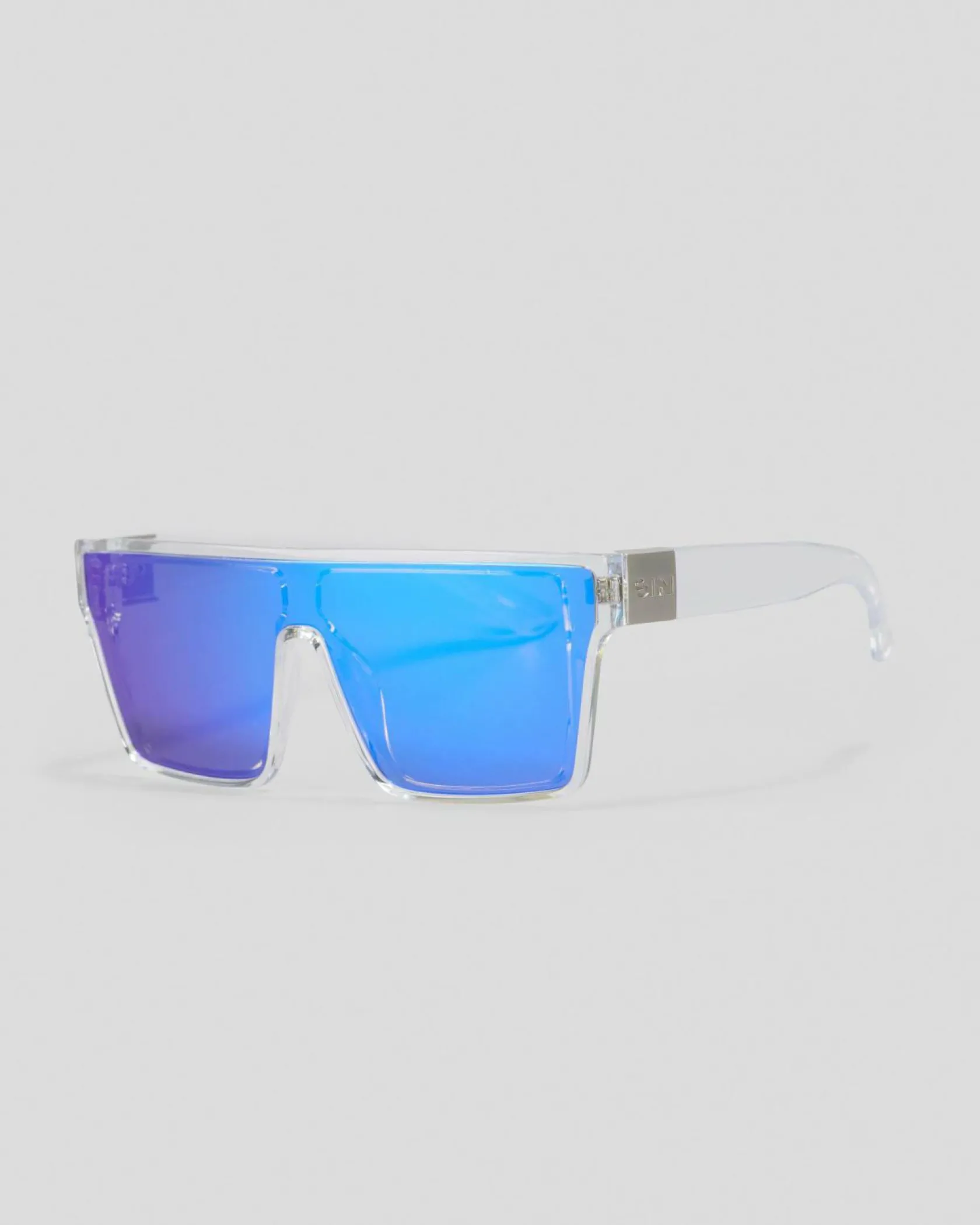 Sin Eyewear Loose Cannon Polarised Sunglasses Crystal/ Blue New