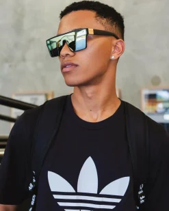 Sin Eyewear Loose Cannon Sunglasses Black/gold Outlet