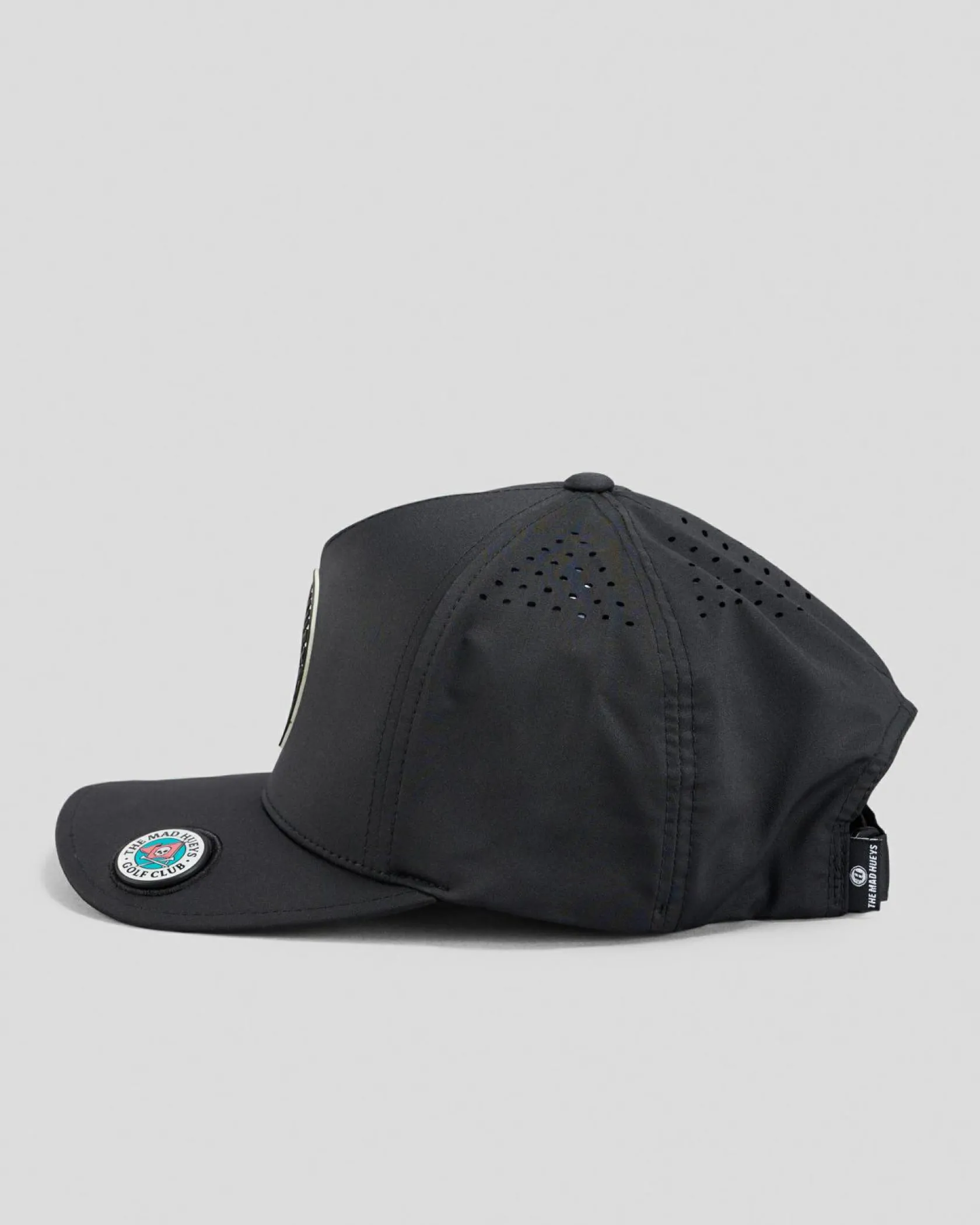 The Mad Hueys Loose Golf 110 Snapback Cap Black Sale