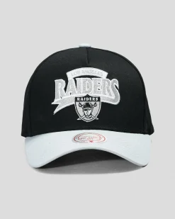Mitchell & Ness Los Angeles Raiders Pro Pinch Snapback Cap Black/gray Sale