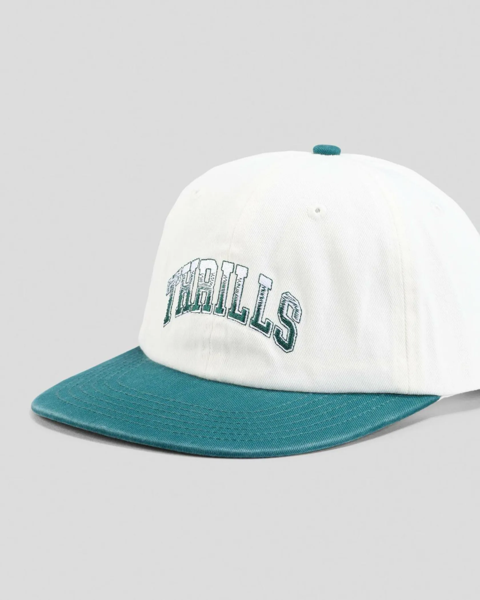 Thrills Los Stingers 6 Panel Cap Natural/botanical Garden New