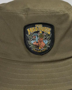 The Mad Hueys Lovin Every Minute Bucket Hat Olive