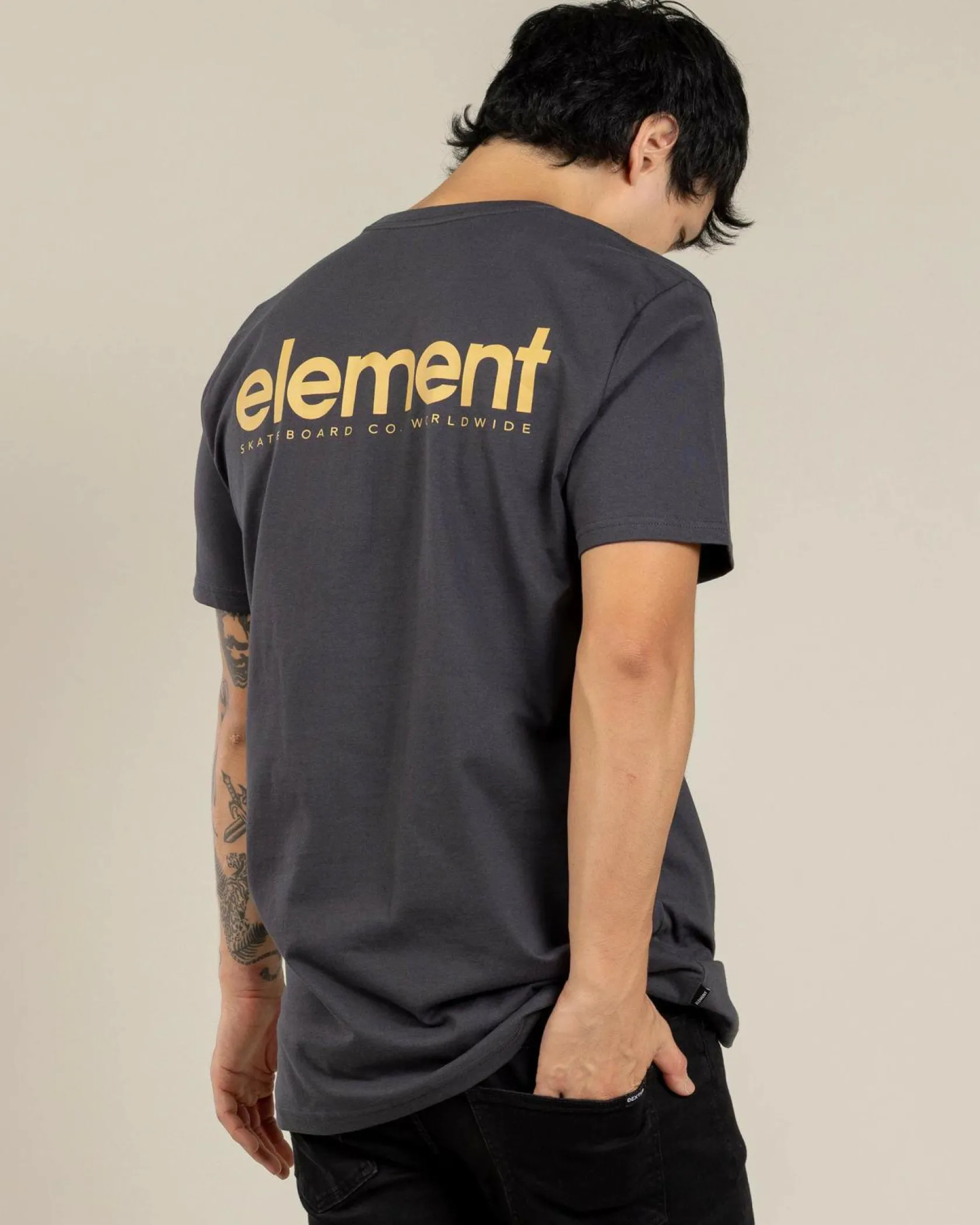 Element Lowcase T-Shirt Off Black Online