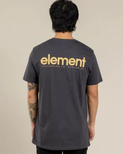 Element Lowcase T-Shirt Off Black Online