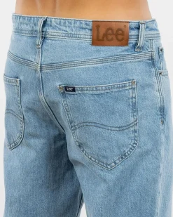 Lee L-Three Straight Jeans Gridlock Blue Best