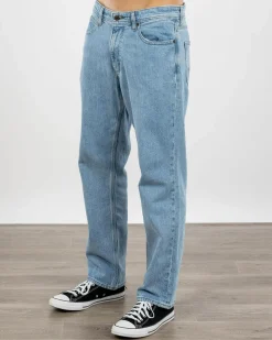 Lee L-Three Straight Jeans Gridlock Blue Best