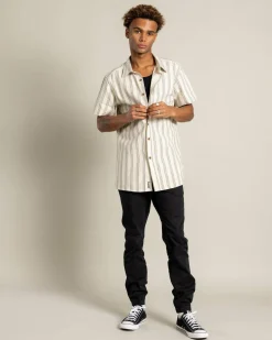 Lucid Lumen Short Sleeve Shirt Sand Outlet