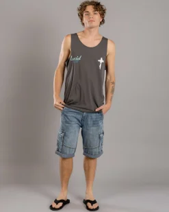 Lucid Lumina Singlet Charcoal New