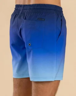 Skylark Luminous Elastic Waist Shorts Navy/blue Online
