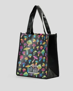 Sanction Magic Mushrooms Eco Carry Bag Multi Hot
