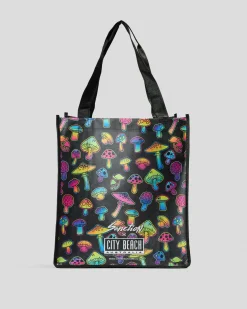 Sanction Magic Mushrooms Eco Carry Bag Multi Hot