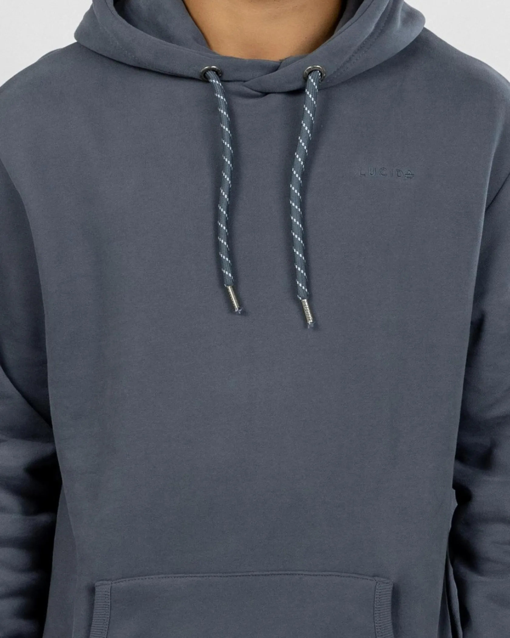 Lucid Magnified Hoodie Slate Blue Online