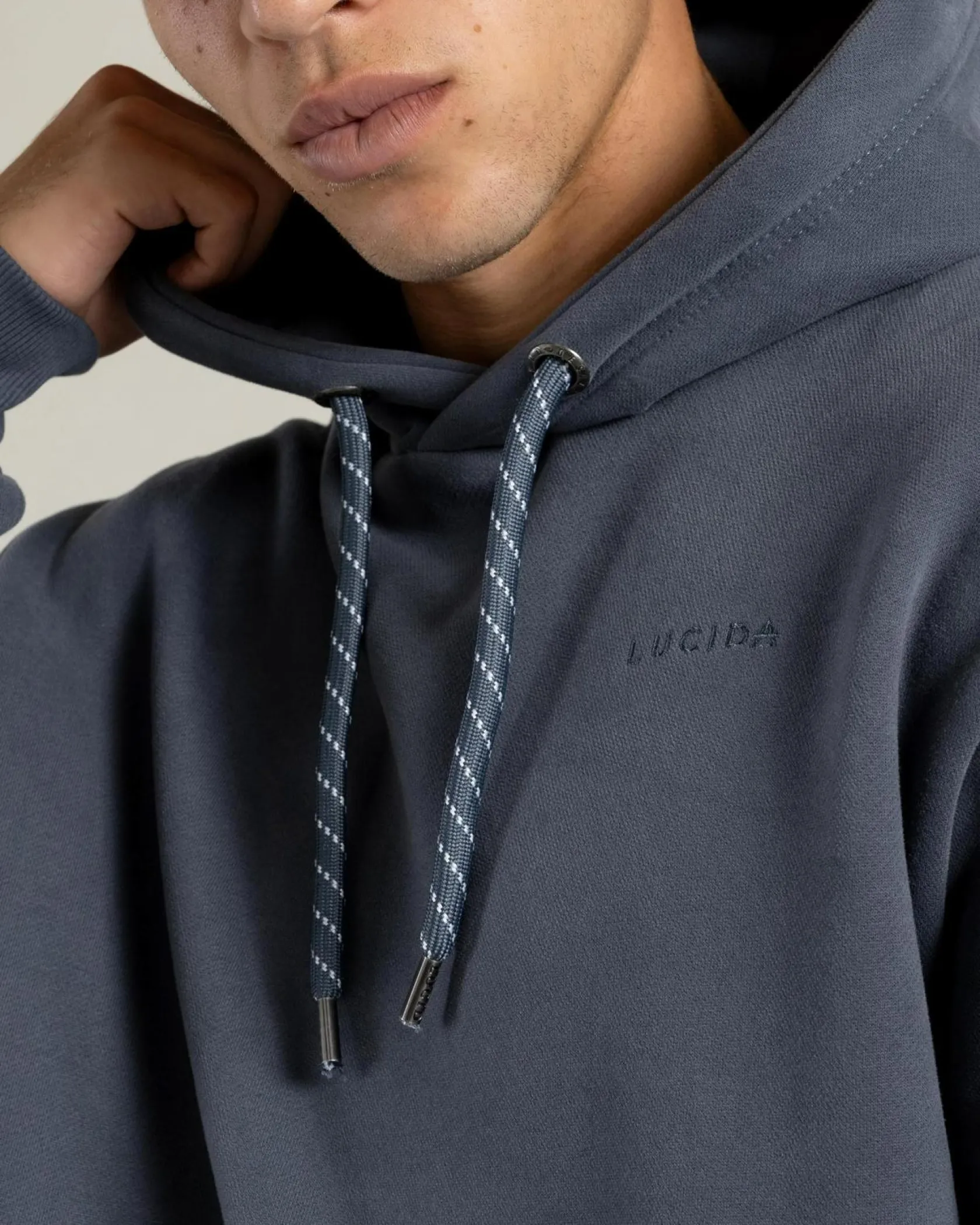 Lucid Magnified Hoodie Slate Blue Online