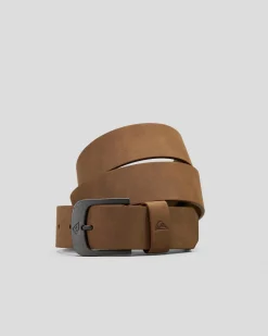 Quiksilver Main Street Belt Chocolate New