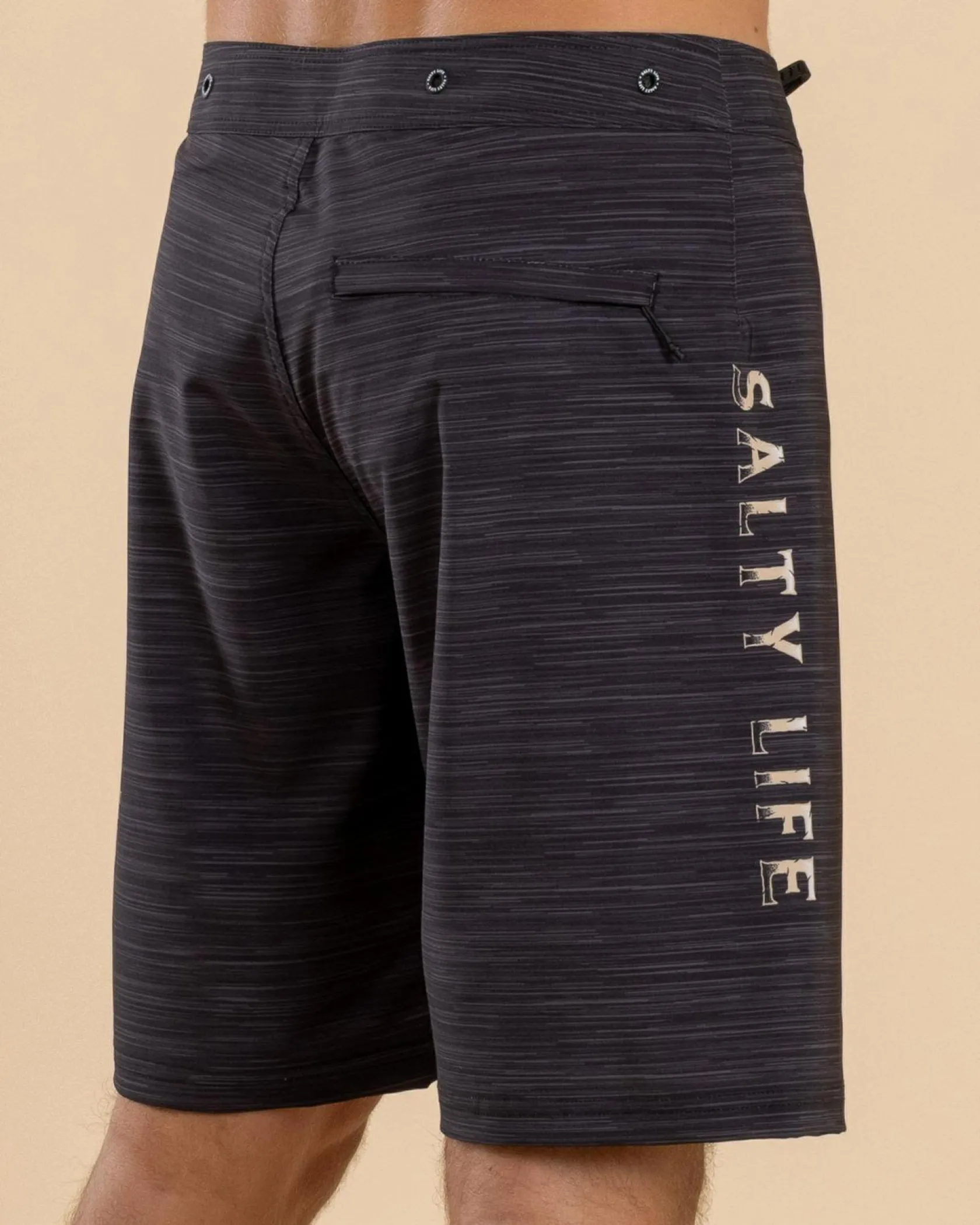 Salty Life Mainland Board Shorts Black New