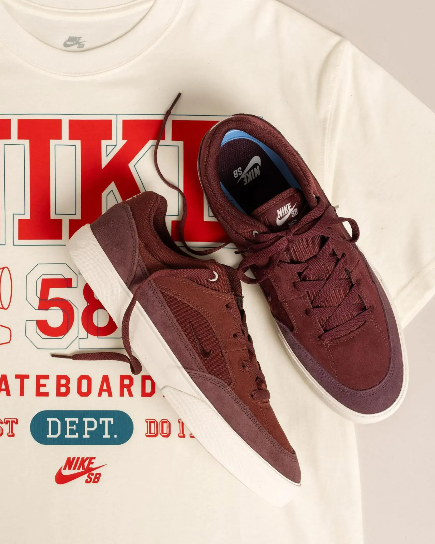 Nike Malor Shoes Dark Team Red/ Burgundy Crush Outlet
