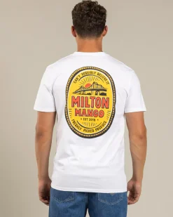 Milton Mango Mango Story T-Shirt White Clearance