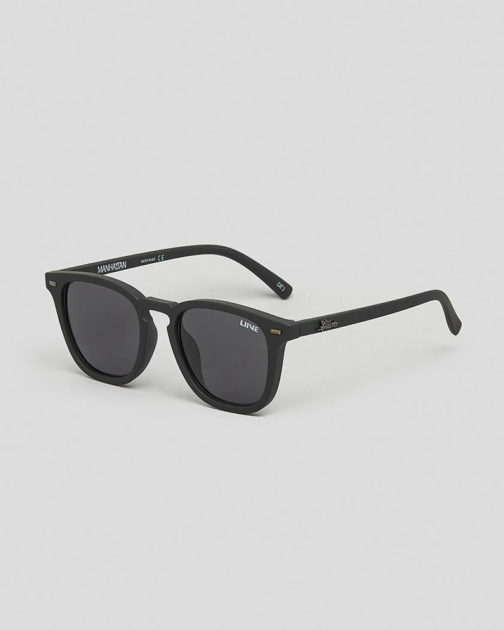 Liive Manhattan Sunglasses Matt Black New