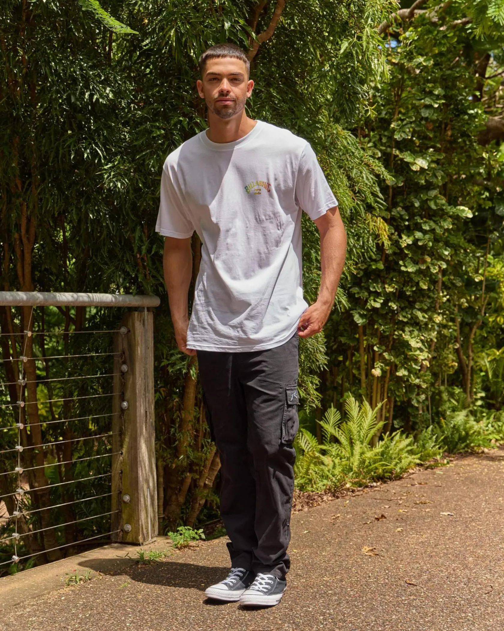 Rusty Manila Cargo Pants Black Hot