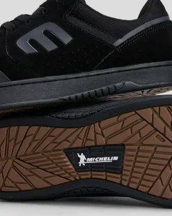 Etnies Marana Michelin Shoes Black Dirty Wash