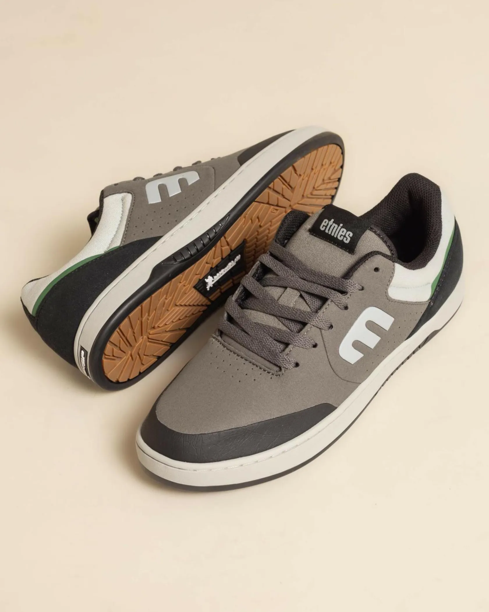 Etnies Marana Shoes Grey/grey/black