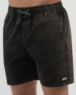 Billabong Mario 2.0 Elastic Walk Shorts Black Clearance