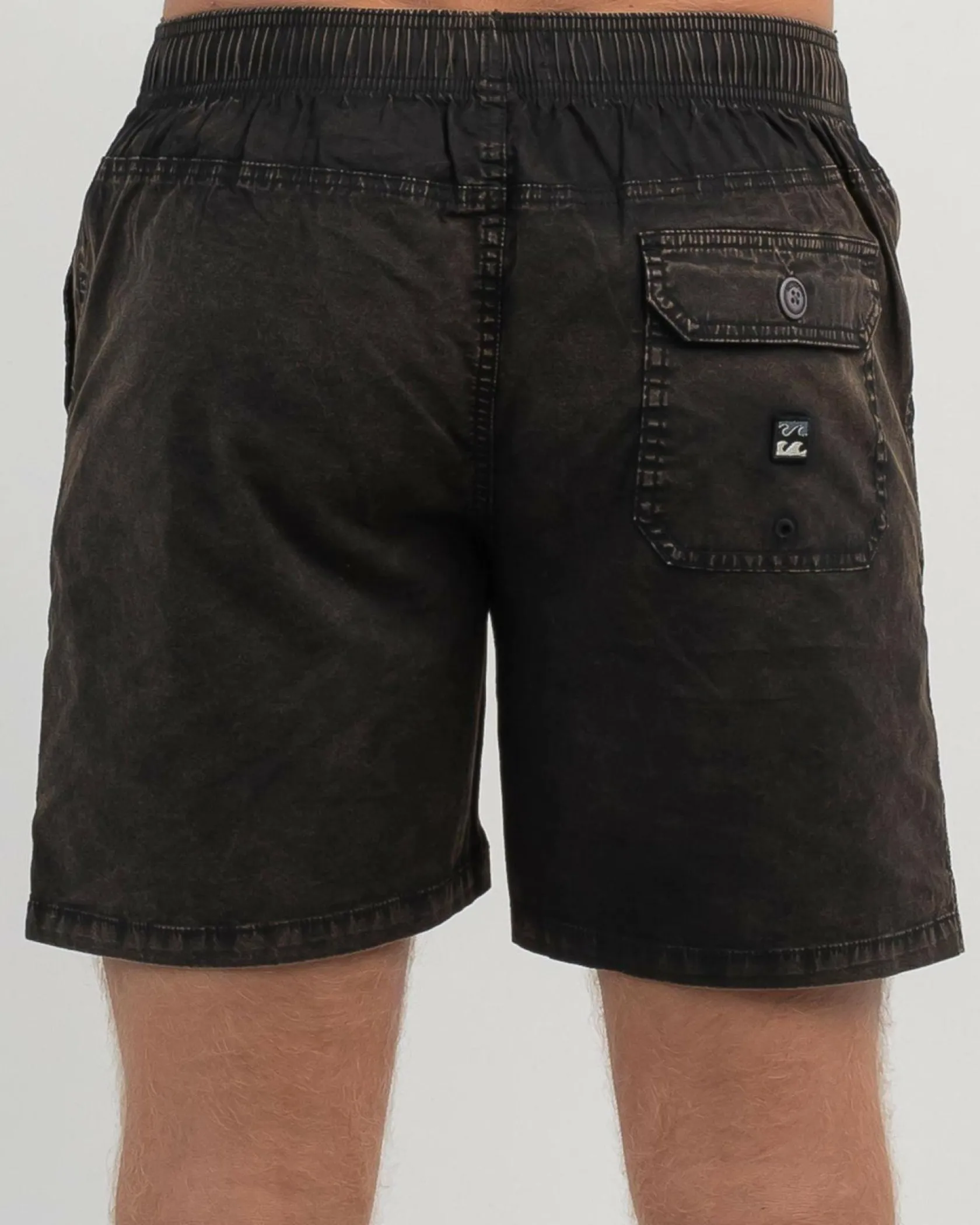 Billabong Mario 2.0 Elastic Walk Shorts Black Clearance