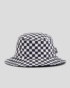 Lucid Masquerade Bucket Hat Black/white Checkerboard Sale