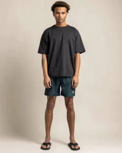 Jacks Matrix Elastic Waist Board Shorts Marine Green Best