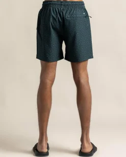 Jacks Matrix Elastic Waist Board Shorts Marine Green Best