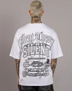 Silent Theory Mayhem Box T-Shirt White Online